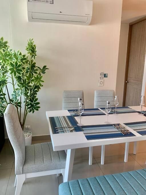 Apartment 19th Floor Luxury Bay View Cartagena