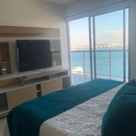 19th Floor Luxury Bay View Apartment Cartagena